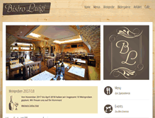 Tablet Screenshot of bistro-luigi.eu